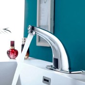 Resim Fleko Tek Çıkışlı Krom Fotoselli Sensörlü Lavabo Bataryası 