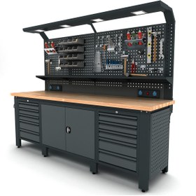 Resim Bodur Çalışma Tezgahı Plus+ Combo 2501 