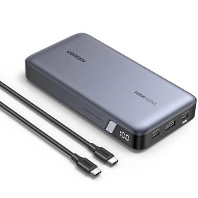 Resim 90597 145W 25000 mAh PD QC 3.0 LED Göstergeli USB Type-C Taşınabilir Hızlı Şarj Cihazı Powerbank 