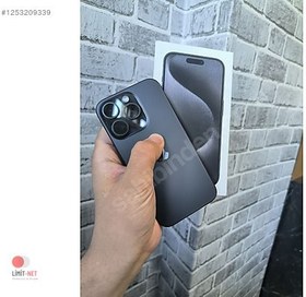 Resim Apple iPhone 15 Pro İkinci El YD | 128 GB | Siyah 