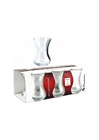 Resim İnce Belli Çay Bardağı 6 Lı 125cc 42381 Beyaz 