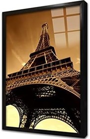 Resim Fransa Eyfel Kulesi Çerçeveli Cam Tablo 20x30 cm CA27457 