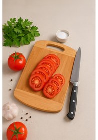 Resim Bambu Kesme Tahtası Küçük Boy 22 32 Cm Bambu 