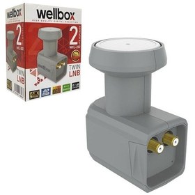 Resim Wellbox WXL-202 2'li Full Hd 1080P Twin Universal LNB 