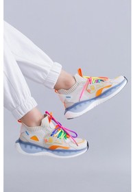 Resim Leonor Guja İthal Özel Seri Kadın Spor Ayakkabı Bej 