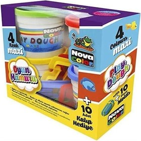 Resim Nova Color Nc-4155 Oyun Hamuru Maxi 4 Lü 