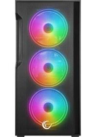 Resim Rampage Cruıser V1 4-14cm Arb Fanlı Gamıng E-atx Pc Kasası 