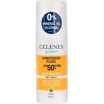 Celenes By Sweden Dry Touch Güneş Koruyucu SPF50+ 50 ml Fiyatı ve Özelliklerı - Badem