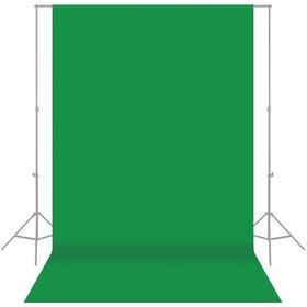 Resim Pazly 1.8x3m Polyester-pamuklu Stüdyo Fon Perdesi, Yeşil, 6x10ft, Fotoğraf Ve Video Çekimleri İçin 