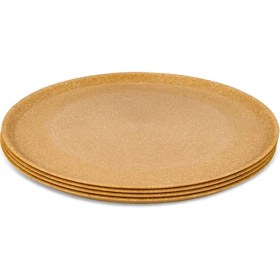 Resim Koziol 4'lü Tabak 25,5 cm Kahverengi 