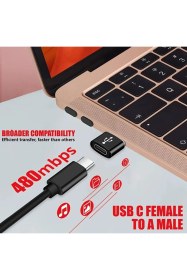Resim 3 Adet Yeni Nesil Başlık Aparatı Apple Uyumlu Android Üniversal Çevirici Type-c To Usb Dönüştürücü Otg 