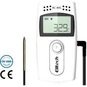 Resim Elitech Rc-4hc Mini Sıcaklık ve Nem Kayıt Cihazı Datalogger 