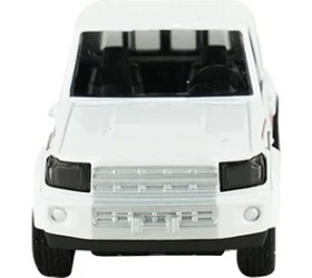 Resim Die Cast Çek Bırak Arazi Kamyoneti Beyaz 