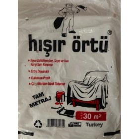 Resim Pass Eşya Boya Koruyucu Hışır Örtü 30 M2 