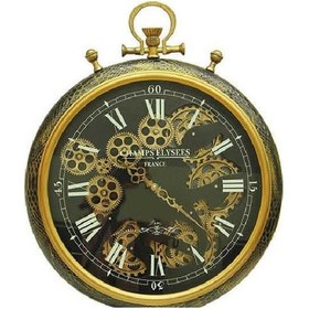 Resim Saat Çarklı Köstek Modeli Duvar Saati Dekoratif Hediyelik 