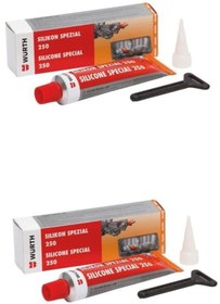 Resim Silikon Sıvı Conta 250 C 70 Ml Siyah Renk 