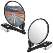 Resim 2'li Araba Kör Nokta Aynası Seti - Gelişmiş Güvenlik İçin Geniş Açılı Yuvarlak Dışbükey Dikiz Aynası 