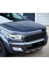 Resim Ford Ranger 2015 Ve Üzeri Ön Kaput Koruyucu Rüzgarlığı Piano 