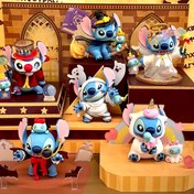 Resim Ürün - Yaramaz Stitch Koleksiyonluk Masaüstü Heykeli, Rastgele Eğlenceli Dekor ve Hediye Fikri, PVC Malzeme, Fantazi Günlük Tema Tasarımı, Sanatsal Tarz, Çeşitli Tatiller ve Partiler İçin Mükemmel 