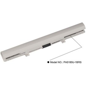 Resim Toshiba C50-B-14C C50-B-14D Notebook Batarya Pil/Beyaz 