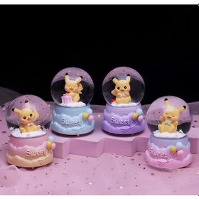 Resim Konyax Pokemon Işıklı Kar Küresi 9 Cm 
