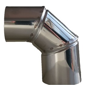 Resim Kamp Sobası Dirsek 8cm 90 Derece Mizan Metal,marina Grill Kamp So 