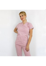 Resim Açık Pudra Likralı Üst Forma 