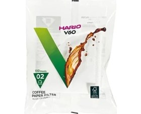 Resim Esmo Home Hario V60 02 Dripper Filtresi (100 Adet) 