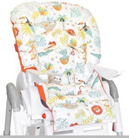 Resim Holmer Leke Tutmaz Organik Max-T Açık Gri Mama Sandalyesi Minderi 