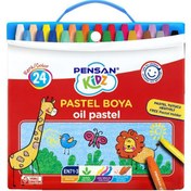 Resim Pensan Kidz Pastel Boya Çantalı 24 Renk 