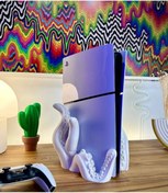 Resim Goplast Premium Ps5 Slim Playstation 5 Slim CD DİSK VERSİYON UYUMLU Ahtapot Dikey Tentacle Vertical Stand 