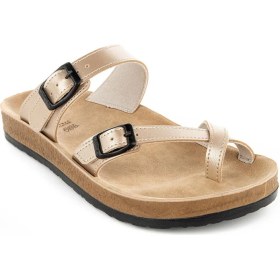 Resim Muya Orthopedix Anny Anatomik Ayarlanabilir Üst Kemerli Tokalı Parmak Arası Kadın Terlik 31030 