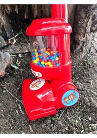 Resim Oyuncak Dyson Dikey Süpürge Kırmızı 