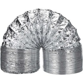 Resim Telli Kopmayan Davlumbaz Baca Flexible Aspiratör Borusu 2 Metre 