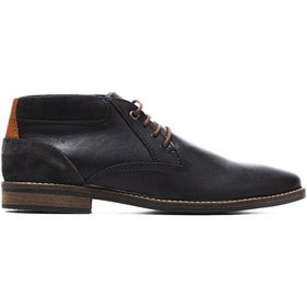 Resim Bot Erkek 619 010 Wk-john May Orkut Suede Black Siyah 