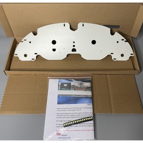 Resim Bmw 5 Serisi E39 (1996-2003) BMW E39 BENZİNLİ M LOGOLU 240 KMH SİYAH GÖSTERGE ZEMİN KAĞIDI 