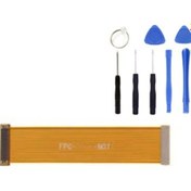 Resim Samsung Uyumlu S10 Plus G975 Ara Film Flex Tamir Seti Hediye !!! 