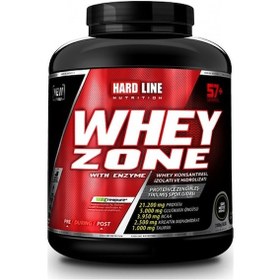 Resim Hardline Protein Tozu Whey Zone 2300 Gr Sarı Meyve Aromalı 