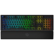 Resim Rapid Ultra Tam Boyutlu Monster Tactile Red Switch 80 M Tıklama Kablolu Mekanik RGB Oyuncu Klavyesi Siyah Pusat