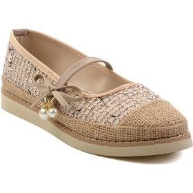 Resim Bej Kadın Espadril K01678016022 Bej 