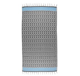 Resim Siyah 'Mahi' Peştemal 