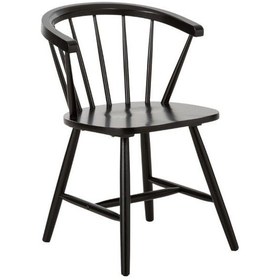 Resim Monarco Omurga Pro Ahşap Sandalye Siyah 