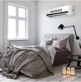 Resim Simtech KM-1718 Duvar Tipi Vantilatör Beyaz 