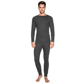 Resim Yetişkin Termal İçlik Set - Thermoform - Soft Unisex - Antrasit - XXL 