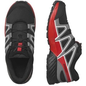 Resim Salomon 404820 Speedcross J Erkek Çocuk Ayakkabı Kırmızı - Siyah 