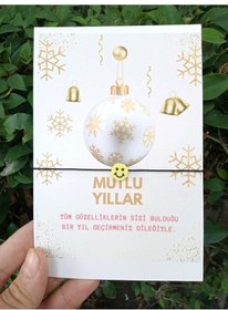 Resim 10 Adet Emojili Şans Bielkliği - Yılbaşı Bilekliği - Yılbaşı Hem2 