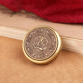 Resim Zen Parmak Döndürücü ile Detaylı Çiçek Deseni - İki Yüzlü Jiroskop, İş ve Dekorasyon için Rahatlama Aracı, Metal Parmak Döndürücü 