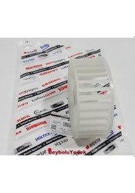 Resim Beko Uyumlu KISA UC Kurutma Makinesi Pervane Fan Motoru Türbin Pervanesi 