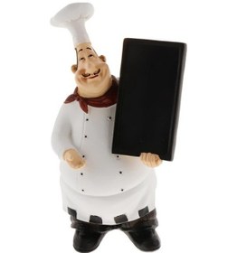 Resim Lijinxu İtalyan Şef Figürleri Mutfak Dekorasyonu Reçine Stil-5 