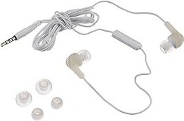 Resim JVC Gumy Plus in-ear kulaklık, mikrofon ve uzaktan kumanda Beyaz HAFX7MWE 